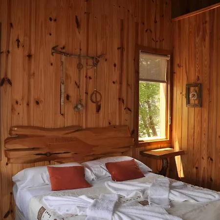 Parajes del lejano sur cabaña El Cardo Moquehue Habitación foto